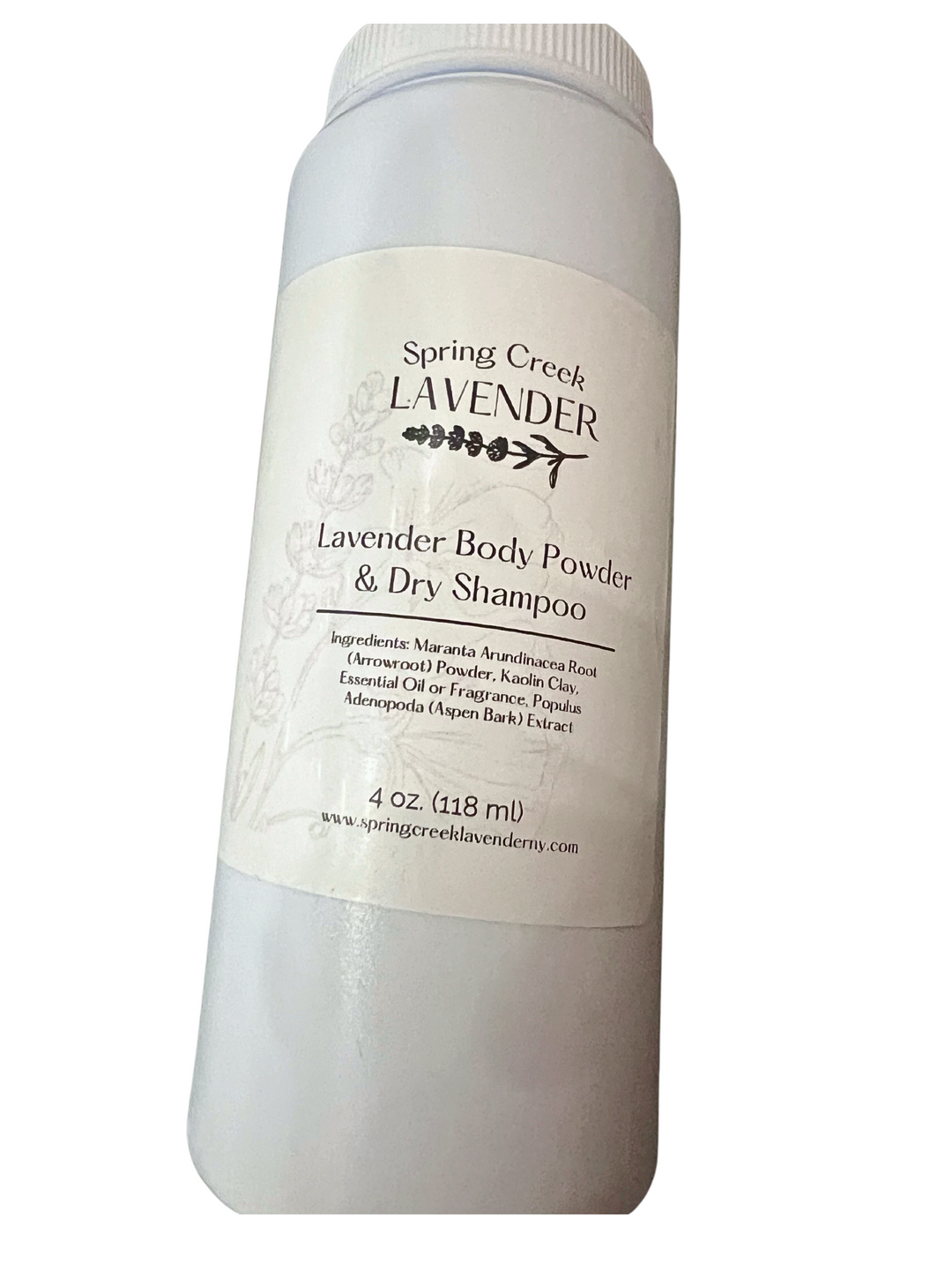Lavender Dry Shampoo & Body Powder