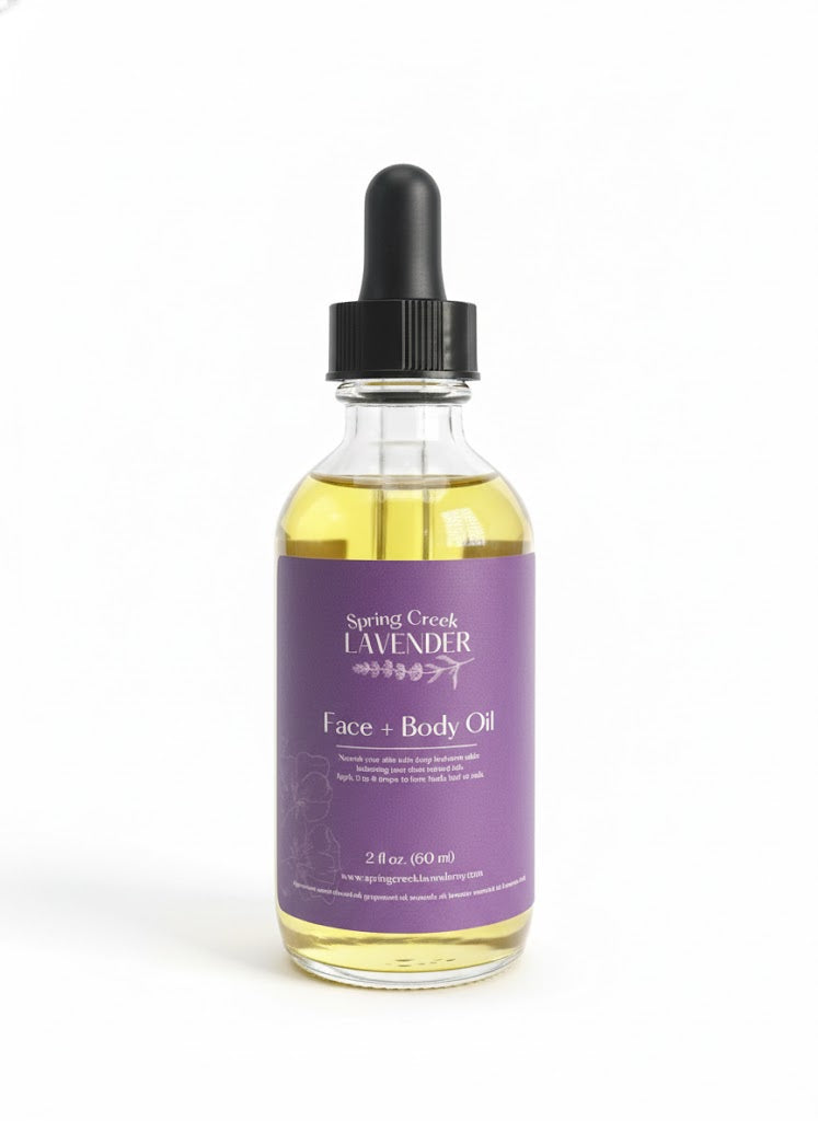 lavender oil and tea tree oil for face Lavender Face & Body Oil – Spring Creek Lavender