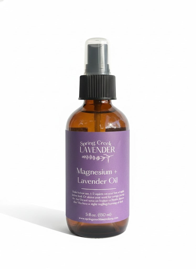 spray lavender oil on plants Magnesium & Lavender Oil – Spring Creek Lavender