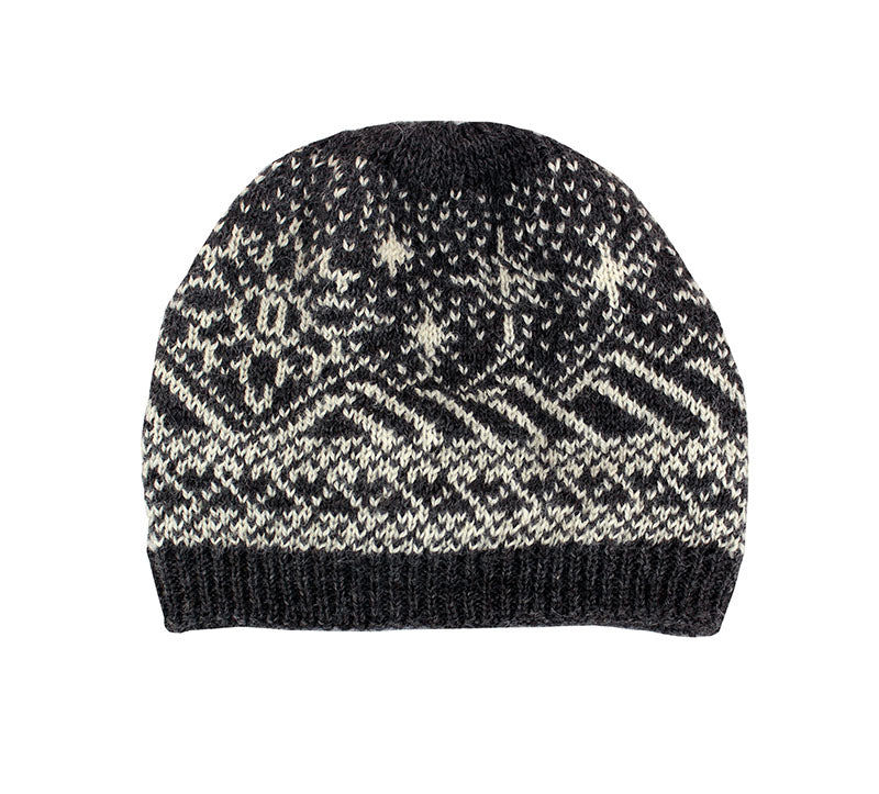 Alpaca Slouch Beanie- Mountain Eve