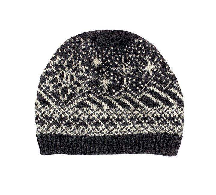 Alpaca Slouch Beanie- Mountain Eve