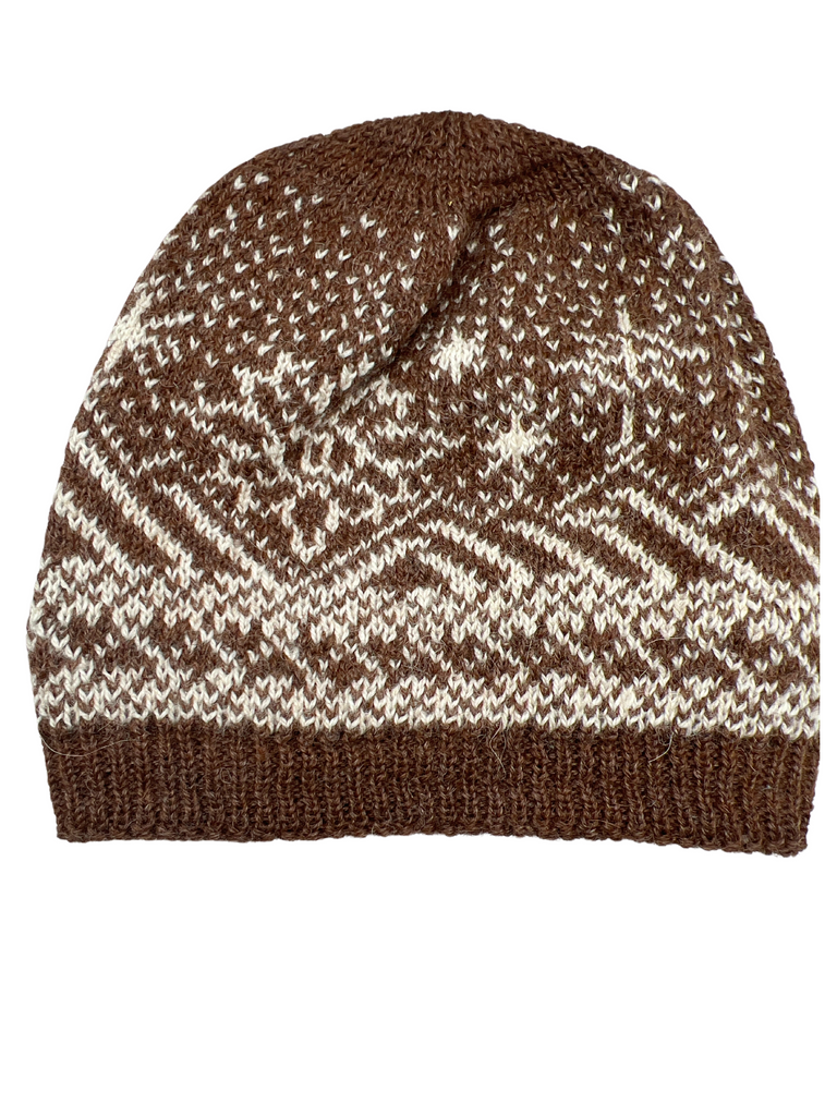 Alpaca Slouch Beanie- Mountain Eve – Spring Creek Lavender